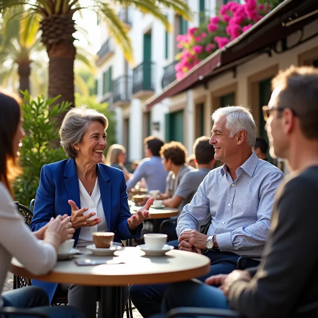 Professional business solutions illustration